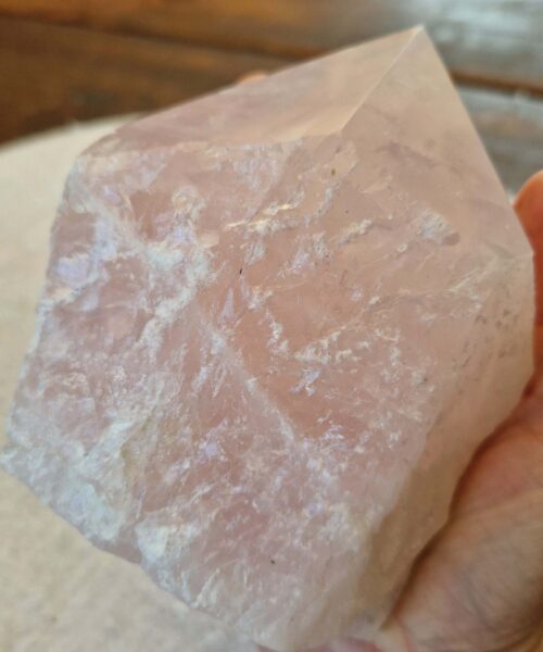 Large Rose Quartz Pink Crystal 58 Quartz Tower Points Polished Tip Gemstones Natural 1.069g H12xW10xD7cm - Image 8