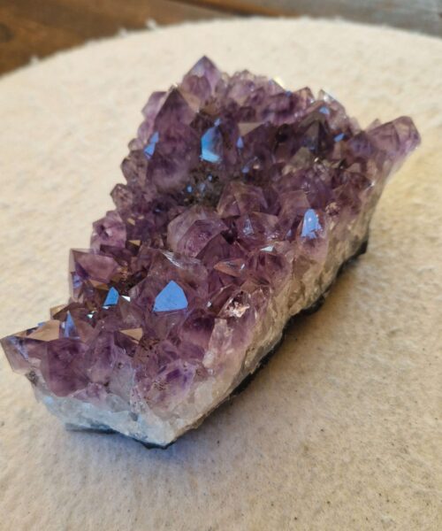 Large Premium High Grade Amethyst Raw Druzy Cluster Piece 112 - 851g H5xW9xD14cm - Image 8