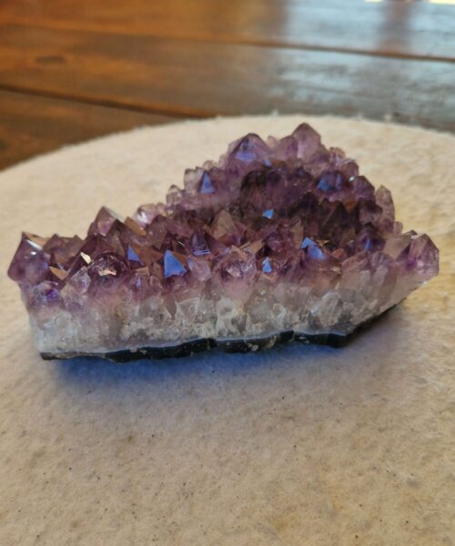 Large Premium High Grade Amethyst Raw Druzy Cluster Piece 112 - 851g H5xW9xD14cm - Image 7