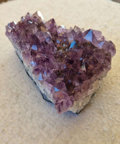 Large Premium High Grade Amethyst Raw Druzy Cluster Piece 112 - 851g H5xW9xD14cm - Image 6