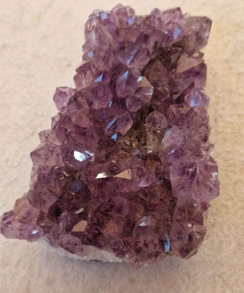 Large Premium High Grade Amethyst Raw Druzy Cluster Piece 112 - 851g H5xW9xD14cm - Image 4
