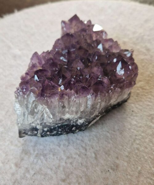 Large Premium High Grade Amethyst Raw Druzy Cluster Piece 115 - 774g H5.5xW13xD9cm - Image 9