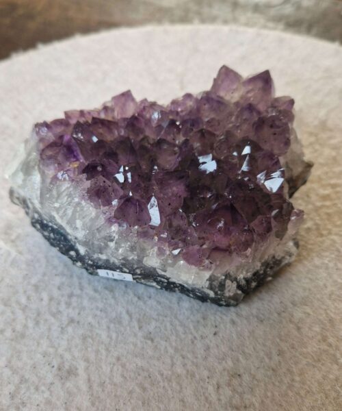 Large Premium High Grade Amethyst Raw Druzy Cluster Piece 115 - 774g H5.5xW13xD9cm - Image 8