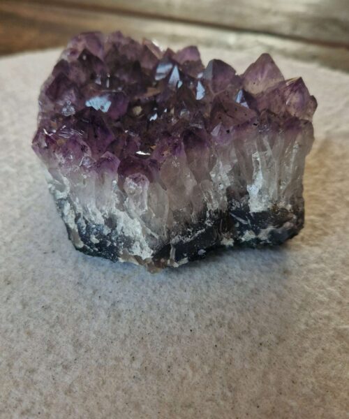 Large Premium High Grade Amethyst Raw Druzy Cluster Piece 115 - 774g H5.5xW13xD9cm - Image 7