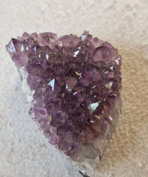 Large Premium High Grade Amethyst Raw Druzy Cluster Piece 115 - 774g H5.5xW13xD9cm