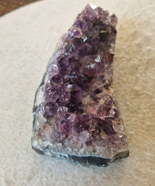 Large Premium High Grade Amethyst Raw Druzy Cluster Piece 117 - 849g H5.5xW15xD9cm - Image 9