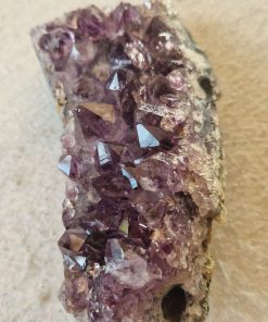 Large Premium High Grade Amethyst Raw Druzy Cluster Piece 117 - 849g H5.5xW15xD9cm
