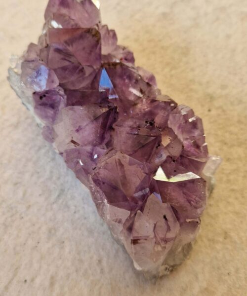 Large Premium High Grade Amethyst Raw Druzy Cluster Piece 119 - 637g H6xW13xD6cm - Image 9