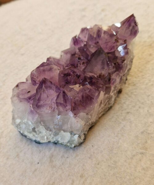Large Premium High Grade Amethyst Raw Druzy Cluster Piece 119 - 637g H6xW13xD6cm - Image 7