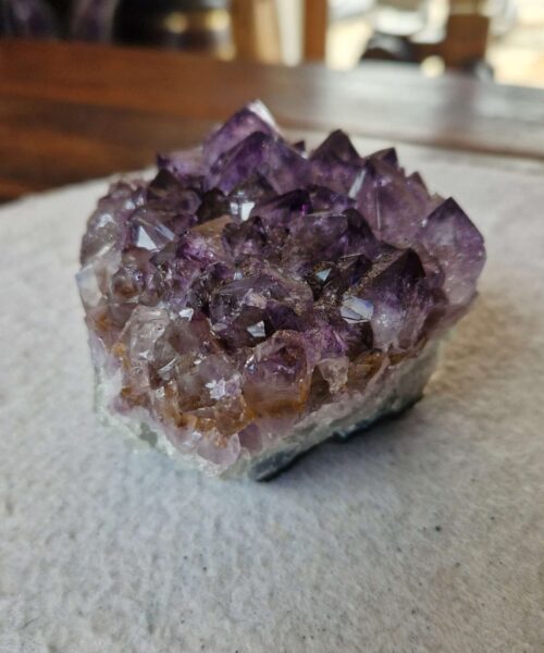 Large Premium High Grade Amethyst Raw Druzy Cluster Piece 120 - 797g H7xW10xD8.5cm - Image 8