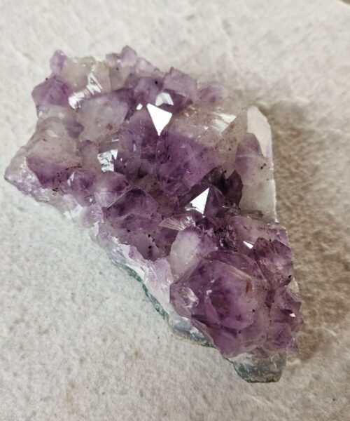 Large Premium High Grade Amethyst Raw Druzy Cluster Piece 123 - 936g H6xW16.5xD11cm