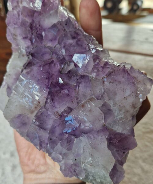 Large Premium High Grade Amethyst Raw Druzy Cluster Piece 123 - 936g H6xW16.5xD11cm - Image 3