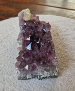 Large Premium High Grade Amethyst Raw Druzy Cluster Piece 124 - 982g H7xW16.5xD7cm