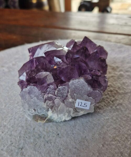 Large Premium High Grade Amethyst Raw Druzy Cluster Piece 125 - 725g H5.5xW10xD8cm - Image 10