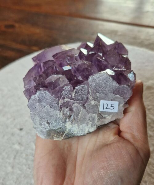 Large Premium High Grade Amethyst Raw Druzy Cluster Piece 125 - 725g H5.5xW10xD8cm - Image 5