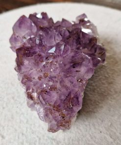 Large Premium High Grade Amethyst Raw Druzy Cluster Piece 129 - 972g H7.5xW16xD10.5cm