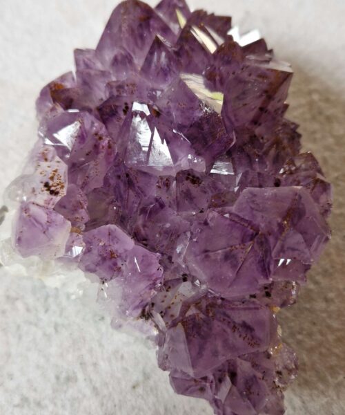 Large Premium High Grade Amethyst Raw Druzy Cluster Piece 129 - 972g H7.5xW16xD10.5cm - Image 5