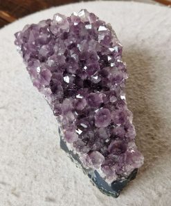 Large Premium High Grade Amethyst Raw Druzy Cluster Piece 130 - 898g H7.5xW17xD9cm