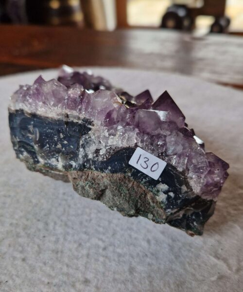 Large Premium High Grade Amethyst Raw Druzy Cluster Piece 130 - 898g H7.5xW17xD9cm - Image 5