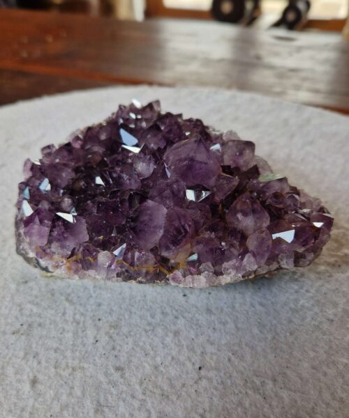 Large Premium High Grade Amethyst Raw Druzy Cluster Piece 131 - 861g H6xW12xD10cm - Image 10