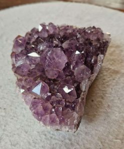 Large Premium High Grade Amethyst Raw Druzy Cluster Piece 131 - 861g H6xW12xD10cm