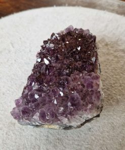 Large Premium High Grade Amethyst Raw Druzy Cluster Piece 133 - 868g H5.5xW12xD10cm