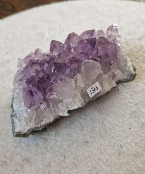 Premium High Grade Amethyst Druzy Cluster Piece 134 - 523g H5xW13xD7cm - Image 8