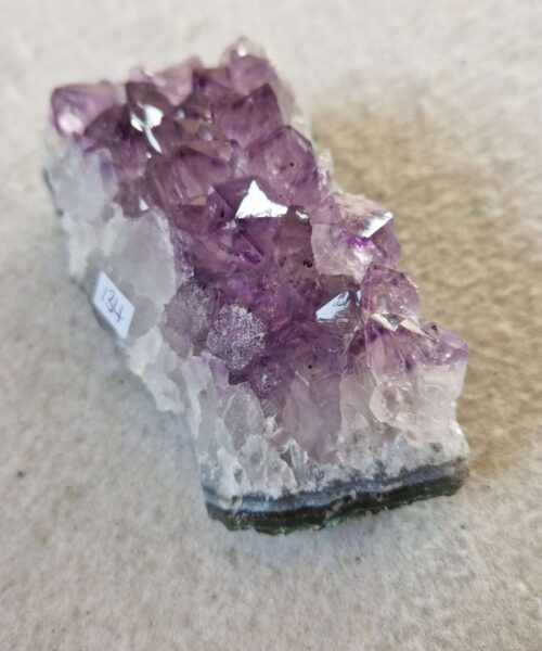 Premium High Grade Amethyst Druzy Cluster Piece 134 - 523g H5xW13xD7cm - Image 7