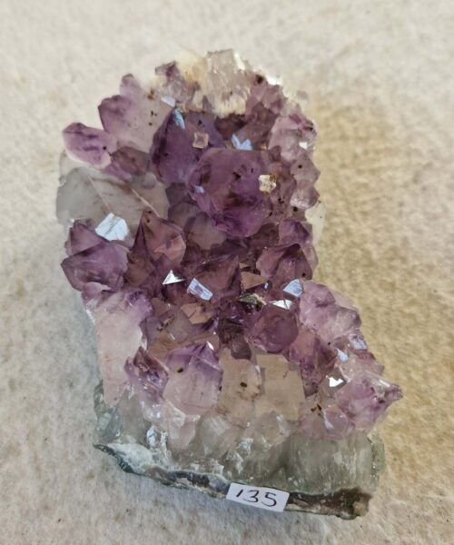Premium High Grade Amethyst Druzy Cluster Piece 135 - 574g H5xW13xD8cm - Image 9