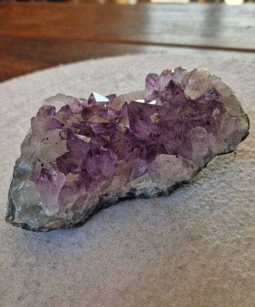 Premium High Grade Amethyst Druzy Cluster Piece 135 - 574g H5xW13xD8cm - Image 8