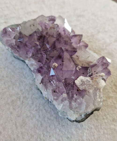 Premium High Grade Amethyst Druzy Cluster Piece 135 - 574g H5xW13xD8cm - Image 7