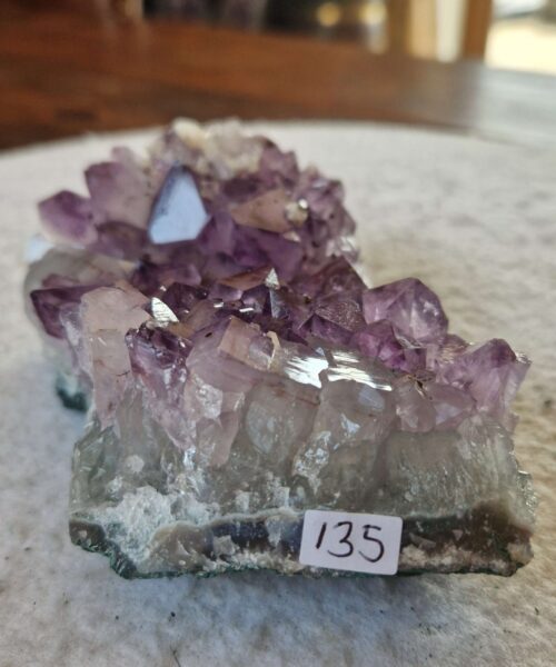 Premium High Grade Amethyst Druzy Cluster Piece 135 - 574g H5xW13xD8cm - Image 3