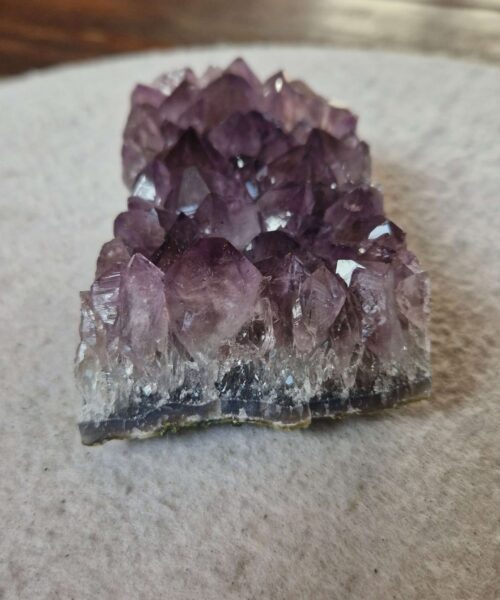 Premium High Grade Amethyst Druzy Cluster Piece 138 - 503g H4.5xW10.5xD7cm - Image 7