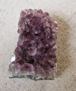Premium High Grade Amethyst Druzy Cluster Piece 138 - 503g H4.5xW10.5xD7cm