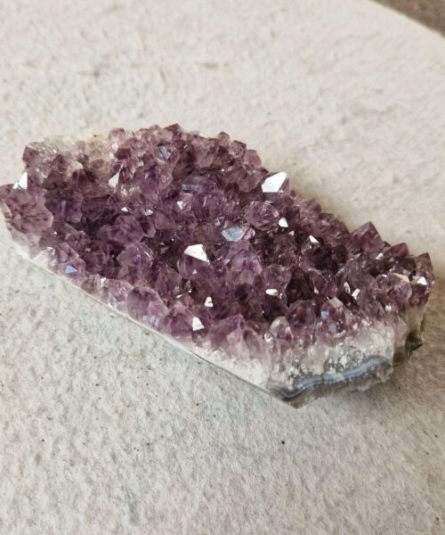 Premium High Grade Amethyst Druzy Cluster Piece 142 - 418g H4.5xW13xD8cm - Image 7