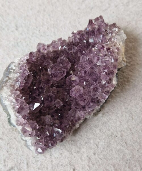 Premium High Grade Amethyst Druzy Cluster Piece 142 - 418g H4.5xW13xD8cm - Image 5