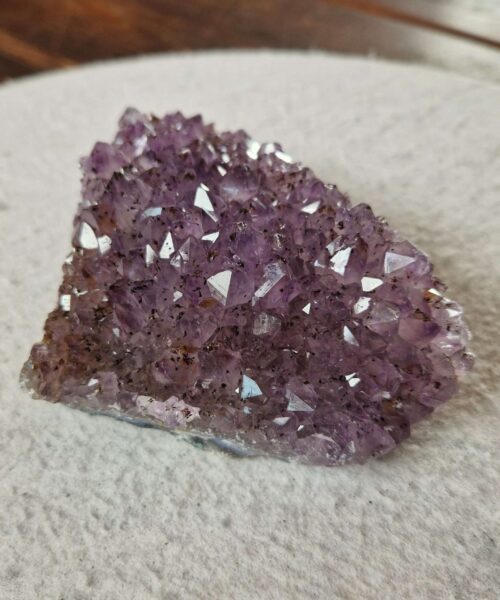 Premium High Grade Amethyst Druzy Cluster Piece 143 - 585g H4.5xW13xD9cm - Image 9