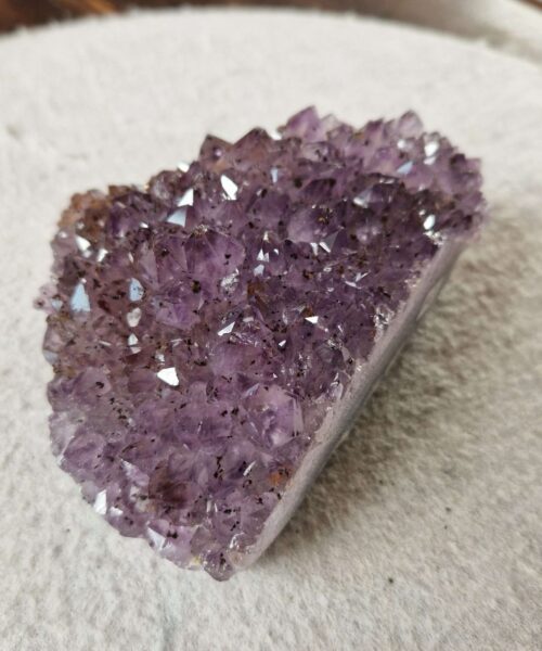 Premium High Grade Amethyst Druzy Cluster Piece 143 - 585g H4.5xW13xD9cm - Image 8