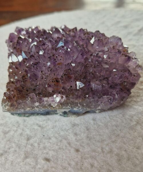Premium High Grade Amethyst Druzy Cluster Piece 143 - 585g H4.5xW13xD9cm - Image 3