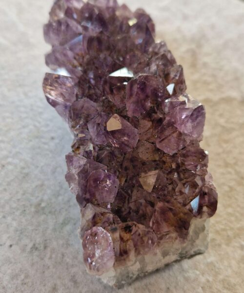 Premium High Grade Amethyst Druzy Cluster Piece 144 - 574g H5xW13xD6cm - Image 9