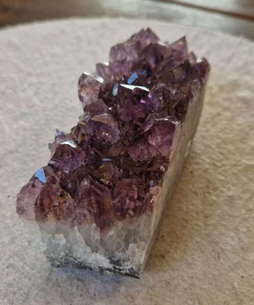 Premium High Grade Amethyst Druzy Cluster Piece 144 - 574g H5xW13xD6cm - Image 8