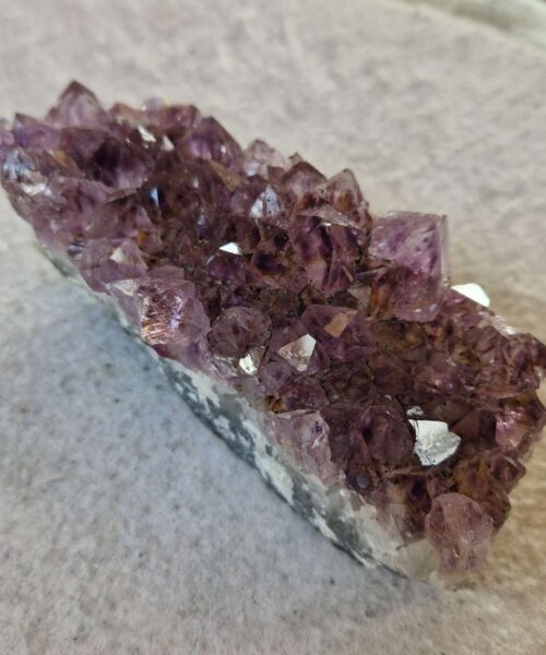Premium High Grade Amethyst Druzy Cluster Piece 144 - 574g H5xW13xD6cm
