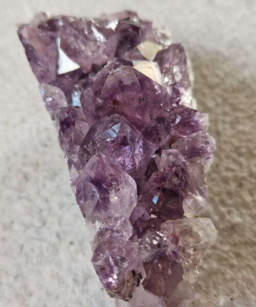 Premium High Grade Amethyst Druzy Cluster Piece 145 - 413g H6xW11xD5cm