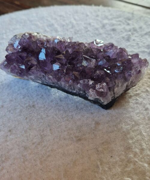 Premium High Grade Amethyst Druzy Cluster Piece 146 - 446g H5xW14xD6cm - Image 10