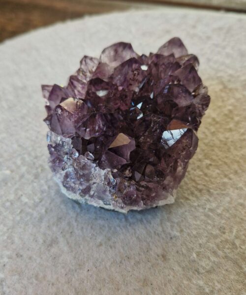 Premium High Grade Amethyst Druzy Cluster Piece 147 - 516g H5.5xW8xD8cm - Image 10