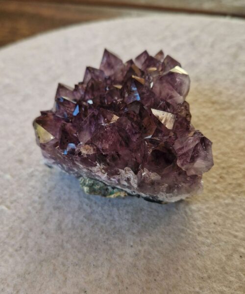 Premium High Grade Amethyst Druzy Cluster Piece 147 - 516g H5.5xW8xD8cm - Image 8