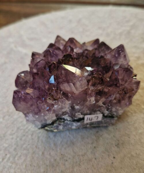 Premium High Grade Amethyst Druzy Cluster Piece 147 - 516g H5.5xW8xD8cm
