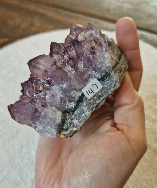 Premium High Grade Amethyst Druzy Cluster Piece 147 - 516g H5.5xW8xD8cm - Image 3