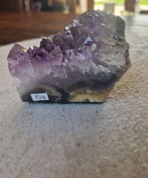 Premium High Grade Amethyst Druzy Cluster Piece 154 - 584g H6.5xW8.5xD7cm - Image 8