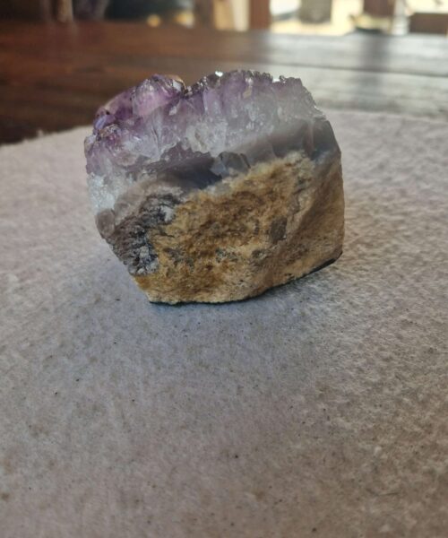 Premium High Grade Amethyst Druzy Cluster Piece 154 - 584g H6.5xW8.5xD7cm - Image 7